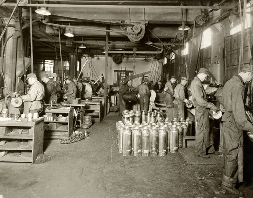 Polishing extinguished plant