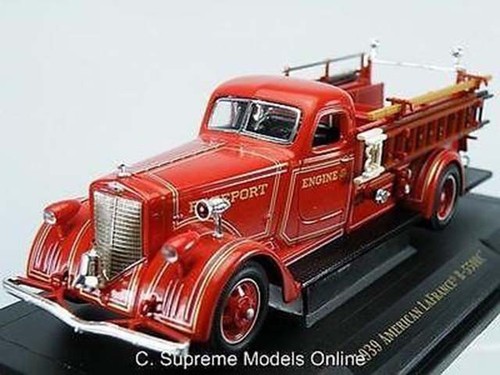 American france fire engine - france,